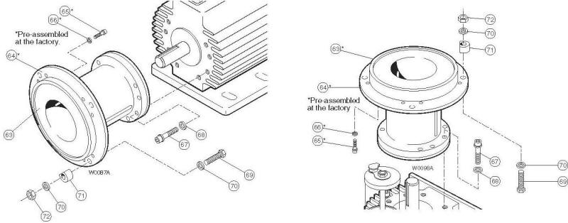 D15 Pump/Motor Adapter Parts List 2