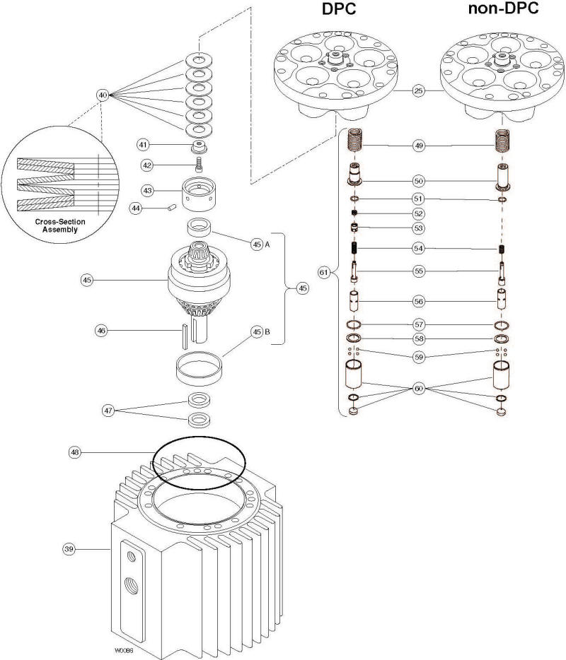 D15 Hydraulic End Parts