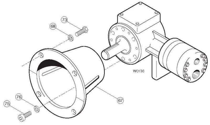 F20 Hydra-Cell Pro Pump Adapter Kit Parts