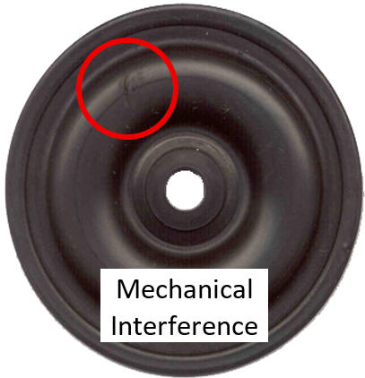 Hydra-Cell Pro mechanical diaphragm damage