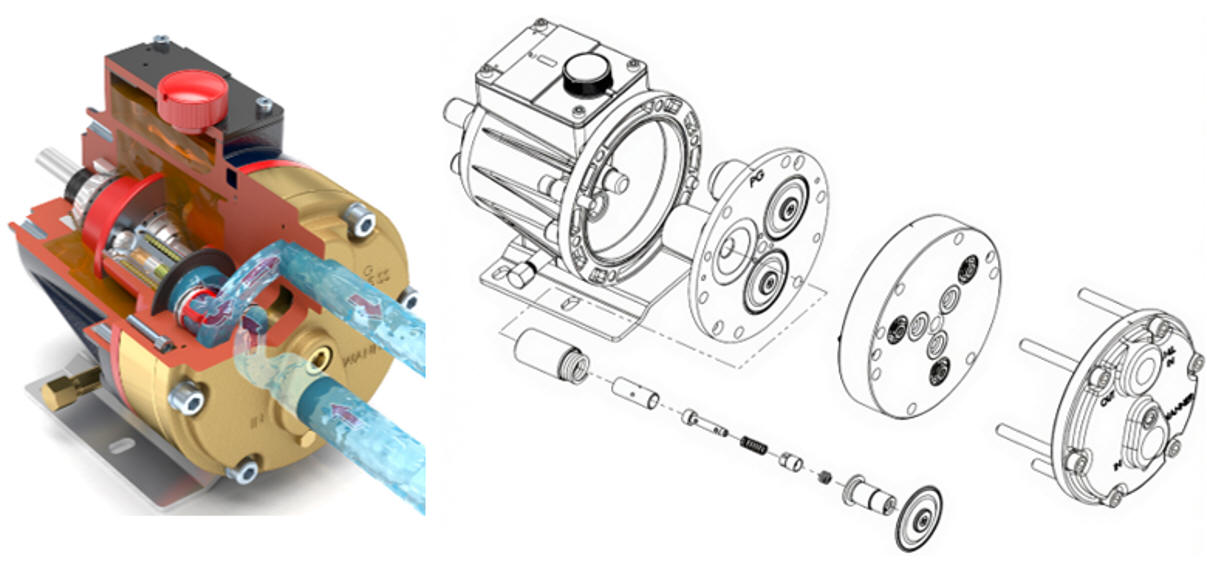 hydra-cell pro pump and parts