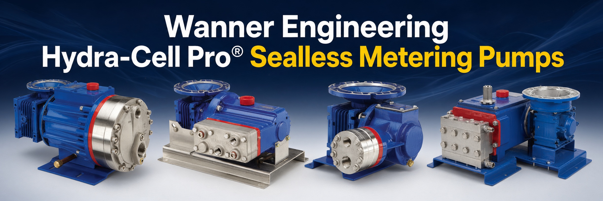 Hydra-Cell Pro multi-diaphragm metering pumps